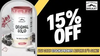 Pure Himalayan Shilajit &ndash; 15% OFF Discount Code STOCKSPROM15 (Premium Natural Wellness Supplement)