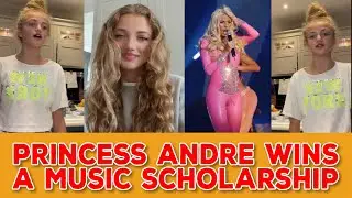 Princess Andre wins a music scholarship and hopes to become a pop star like mum and dad