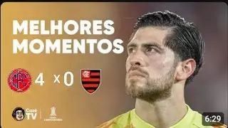 CENTEN&Aacute;RIO 4 X 0 FLAMENGO FELIPE LONGO FEZ UMA DEFESA&Ccedil;A