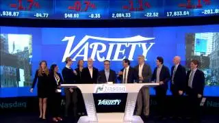 Variety Rings the Closing Nasdaq Bell on Wall Street