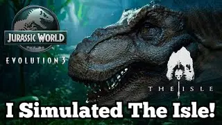 Остров Эврима, смоделированный в Jurassic World Evolution 3
