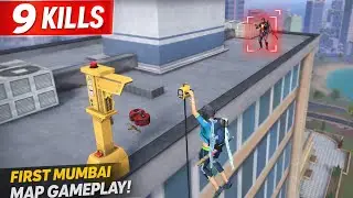 Mumbai Map FIRST Gameplay 😳🔥 | 9 Kills Clutch | ScarFall Highlights | ANANDA PLAYZ