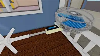 VENTILADORES LOUCOS, LINDOS, CAÍDOS E QUEBRADOS | Fan House Roblox 😅🤣🤣