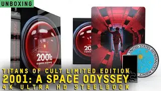 Unbox '2001: A Space Odyssey' Titans Of Cult Steelbook With Us!