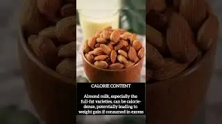 10 Side Effects Of Almond Milk #almond #shorts #viralvideo #gharelunuskhe