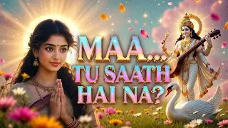 माँ तू साथ है न ? | Maa Tu Saath Hai Na | सरस्वती भजन 2026 🌸 #saraswatimaa #song #bhaktivibes 