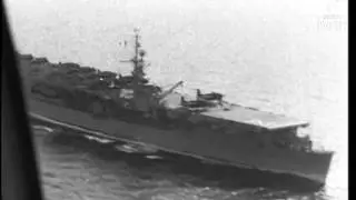 Arrival Of Aircraft Carrier 'lafayette' (1951)