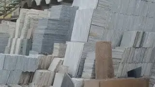Ziyrat Step Cutting and Marble Stone Resizing Process