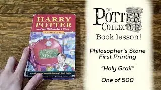 HOW TO SPOT A FIRST PRINTING OF HARRY POTTER AND THE PHILOSOPHER'S STONE BOOK LESSON