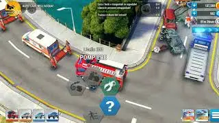 Emergency HQ Android gameplay livello 300 auto cade nell'acqua