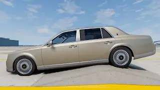BeamNG Drive &ndash; 2025 Toyota Century G60 Comfort & Suspension Challenge
