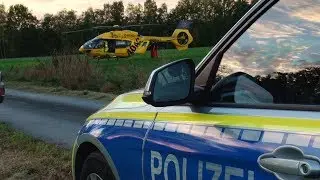 Eineinhalbj&auml;hriger von Transporter des Vaters in Ostbevern &uuml;berrollt