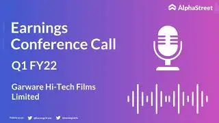 GARWARPOLY Stock | Garware Hi Tech Films Limited Q1 FY22 Earnings Concall