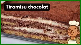 Tiramisu au chocolat sans café – facile, gourmand et 100% végétal ! 🍫✨