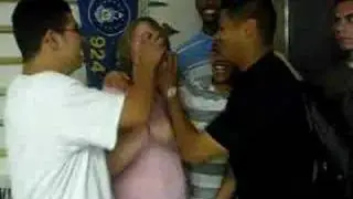getting a cupcake to the face