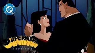Superman: The Animated Series - Bruce Wayne Rizzes Lois Lane | Super Scenes | DC