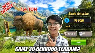 NEW UPDATE!! GRAFIK 3D GAME BERBURU INI MANJAIN MATA - HUNTING CLASH GAMEPLAY