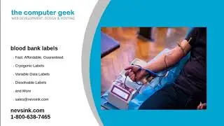 blood bank labels