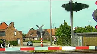 Wevelgem Sportstraat Level Crossing