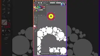 Circle Fill and Replace With Symbol Script for Adobe Illustrator  #adobeillustrator