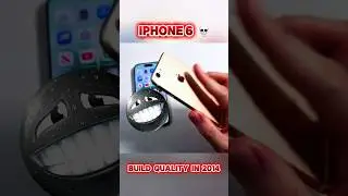 Iphone 6 💀Build quality in 2014 😳#iphone6 #buildqualitymatters #ios #viral #appleiphone #bestbuild