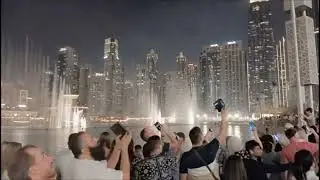 Dubai night Burj khalifa#Dubia@sufaidkhanbaba 1milon views 7127