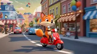 Tiko in Happy City 🦊 | Cute Kids Short Story | Fun Cartoon for Children | Magic Kids