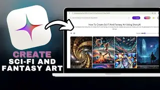 How to Create Sci-Fi and Fantasy Art Using StarryAI in SECONDS!