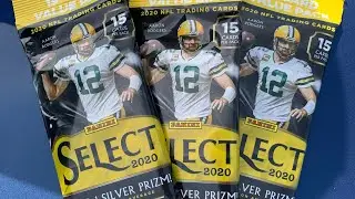 [ASMR] 2020 Select Football Value Packs Opening - Top Rookies Pull! (No talking)