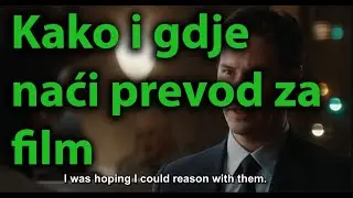 Kako i gdje naći prevod za film - titlovi za filmove i serije - subtitles