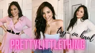 PRETTY LITTLE THING TRY ON HAUL SIZE 10