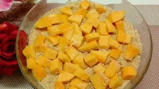 Mango Delight | Mango Custard Delight | Quick & Easy Summer Dessert Recipe | Food Cafe