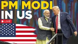 LIVE: Modi US Visit | PM Modi-Donald Trump Meet LIVE | Trump LIVE | Trump Welcomes Modi | US News
