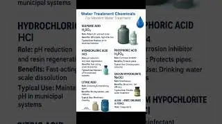 water treatment chemicals