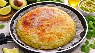 No oven needed❗A brand new and perfect recipe for homemade bread: 🥑Avocado Bread