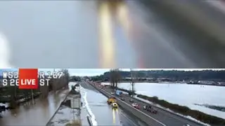 SB 167 open, northbound lanes remain closed