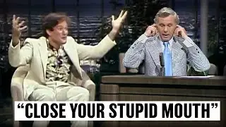 The Shocking Moment Johnny Carson Hit a Guest On His Show