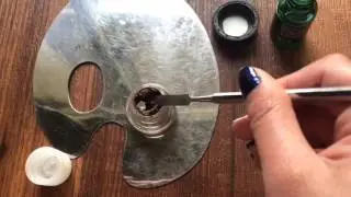 How I fix my dried eyebrow pomade with product test afterwards