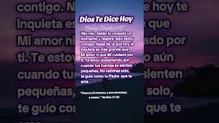 Dios Te Dice #love #amor #jesus #shorts #youtubeshorts #viral #foryou #shortvideo #fyp #short #fy