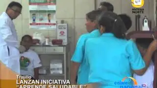 Trujillo: Ministra de Salud lanza iniciativa Aprende Saludable