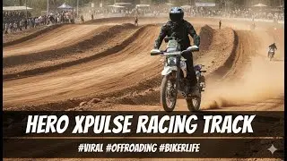Hero XPulse 200: Off-Road Madness on the Racing Track! 🔥