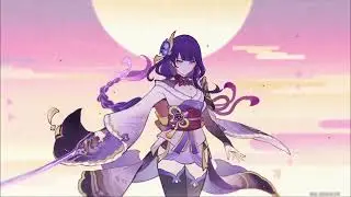 Raiden Shogun and Oni GIrl Scene | Genshin Impact