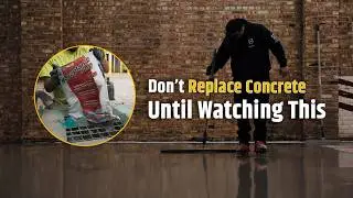 Stop Replacing Floors You Can Still Save ⚙️ Self-Leveling Concrete Explained