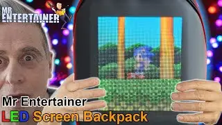 Mr Entertainer Glopack LED Screen Backpack! unboxing and mini review