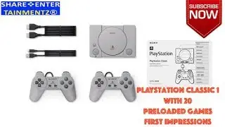 PlayStation Classic 1 With 20 preloaded games: First impressions