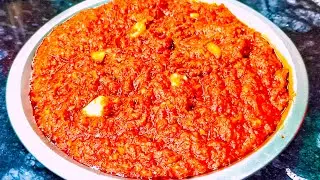 Sirf 5 Minute Me🔥Laal Lahsun Ki Chatni | Street Style Garlic Chutney | SabjiParatha Ke Saath Perfect