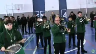 Nuestra Banda en el encuentro de Jaca 2016.