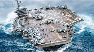 World's Largest Aircraft Carrier ROCKED By Deadly Storm, Then This Happened...