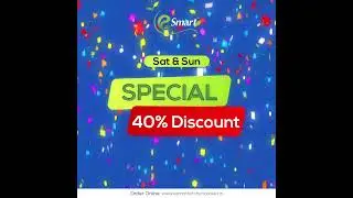 eSmart Couple Food Basket Weekend Offer, 38 Nutrition Products, Sat & Sun Special 40% Discount