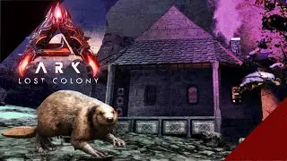 Lost Colony Blind Playthrough ep 10, I Found Beavers! & Built a Beaver Outpost! #ARKLostColony